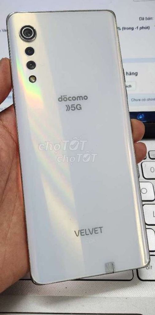 LG Velvet 5G 6GB/128GB Trắng. Mua bán Điện thoại tại Quận Bình Tân Tp Hồ Chí Minh được đăng bởi Giang nguyên hình 1
