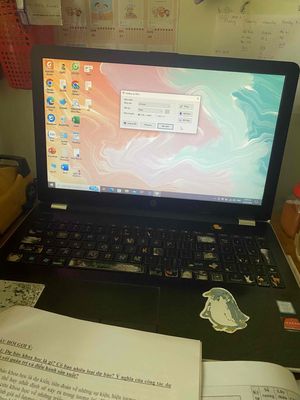 laptop HP 15 core i5 7200 ram 4gb ssd 930gb