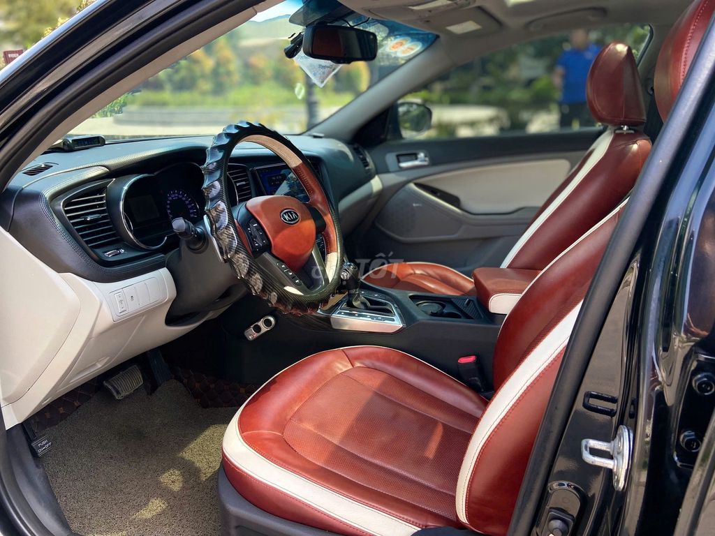 Kia Optima 2012 màu đen. Mua bán Ô tô tại Thành phố Thuận An Bình Dương được đăng bởi Thắng Trần Auto hình 15