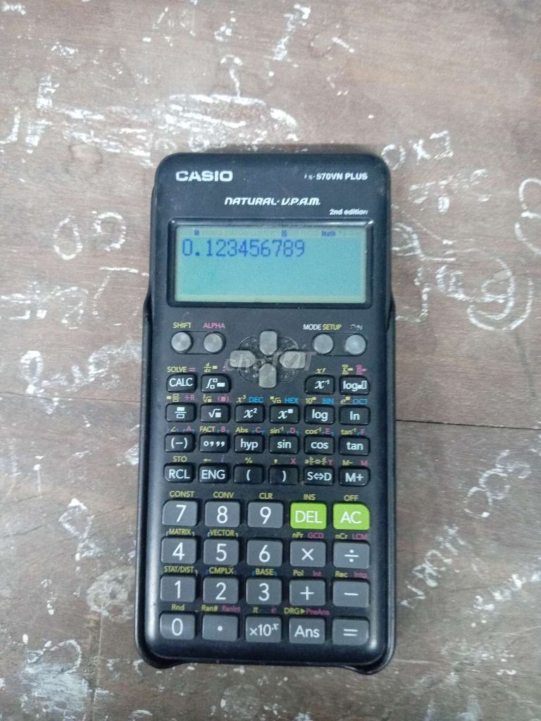 máy tính casio fx 570 vn plus