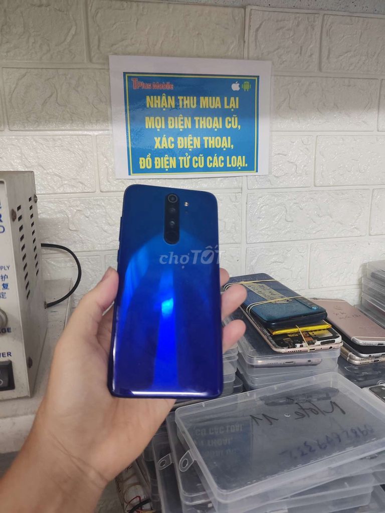 Xiaomi Redmi Note 8 Pro 128GB Xanh. Mua bán Điện thoại tại Thành phố Huế Thừa Thiên Huế được đăng bởi T PLUS MOBILE MUA BÁN ĐIỆN THOẠI hình 1