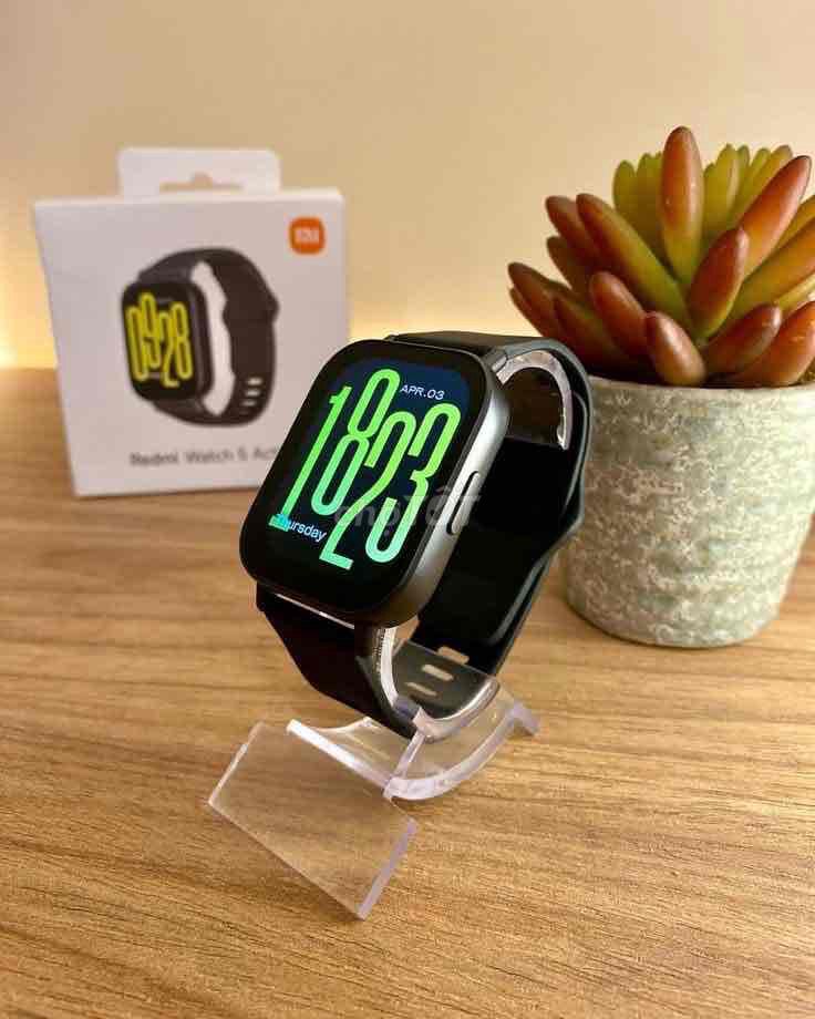 Xiaomi Watch 5 Active Đen. Mua bán Thiết bị đeo thông minh tại Quận Bình Thạnh Tp Hồ Chí Minh được đăng bởi Alex  hình 1