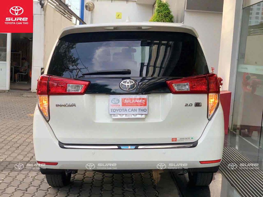 Toyota Innova E 2019 Trắng 56.000 km. Mua bán Ô tô tại Quận Cái Răng Cần Thơ được đăng bởi Xe qua sử dụng chính hãng Toyota Sure Cần Thơ hình 2