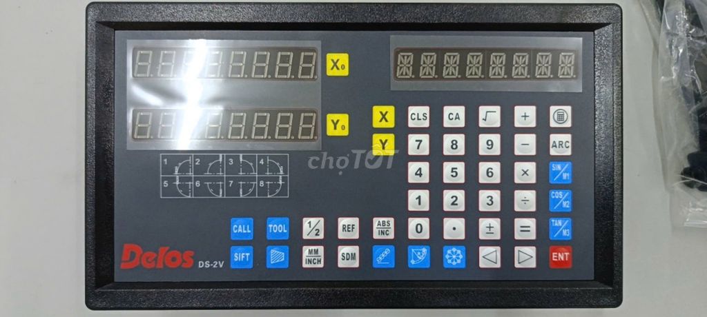 Đầu đọc kỹ thuật số DRO 2 trục cho máy phay. Mua bán Đồ chuyên dụng, Giống nuôi trồng tại Quận Bình Tân Tp Hồ Chí Minh được đăng bởi CÔNG TY CÔNG NGHỆ Á CHÂU hình 1