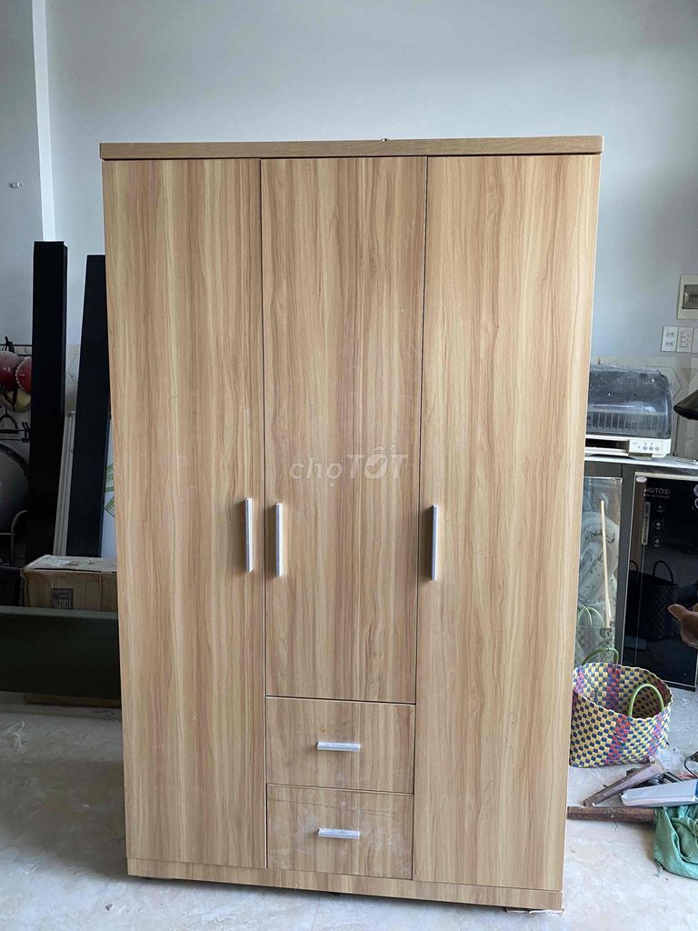 Tủ quần áo gỗ 1m2x2m. Mua bán Tủ, kệ gia đình tại Thành phố Phan Thiết Bình Thuận được đăng bởi Tân Thanh hình 1