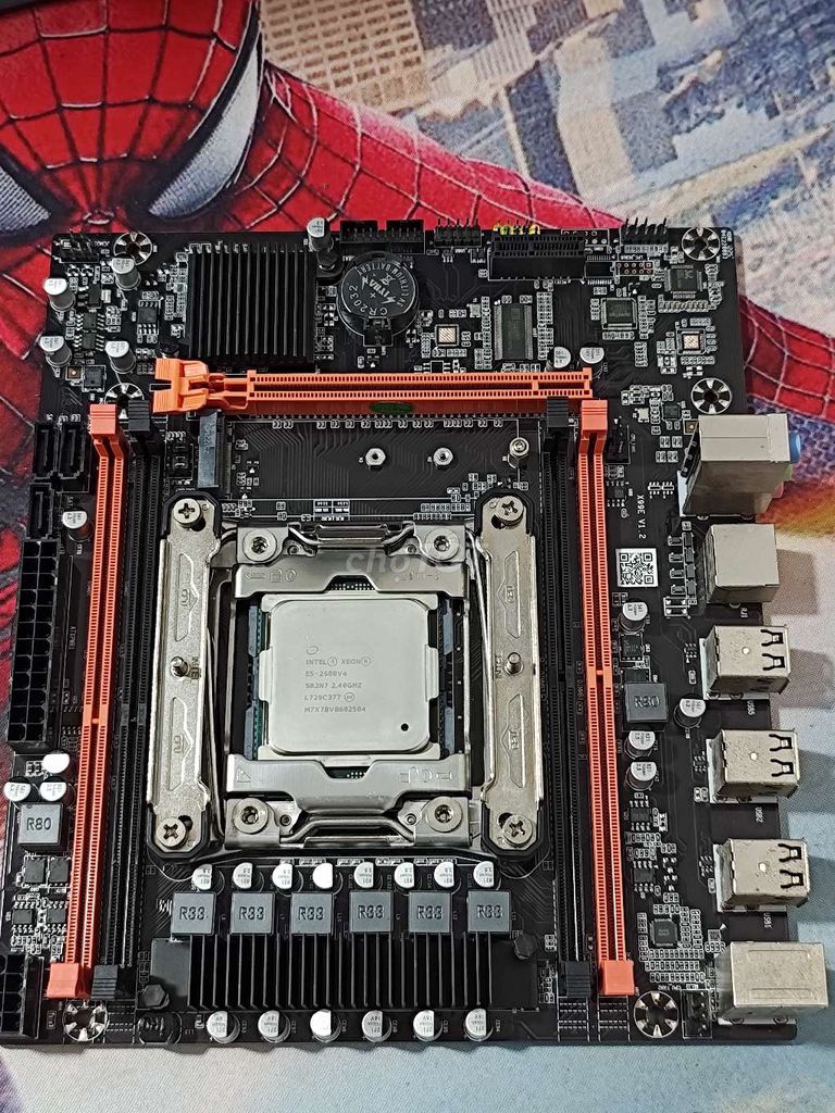 Mainboard X99 DDR4 E5 2680v4. Mua bán Linh kiện (RAM, Card...) tại Thành phố Bến Tre Bến Tre được đăng bởi Trần Văn Chương hình 1