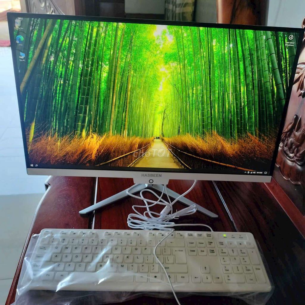 HASBEEN i5 24 inch 16GB/256GB Trắng. Mua bán Máy tính để bàn tại Quận Bình Thuỷ Cần Thơ được đăng bởi Shop Hàng Nhật Giá Rẻ hình 1