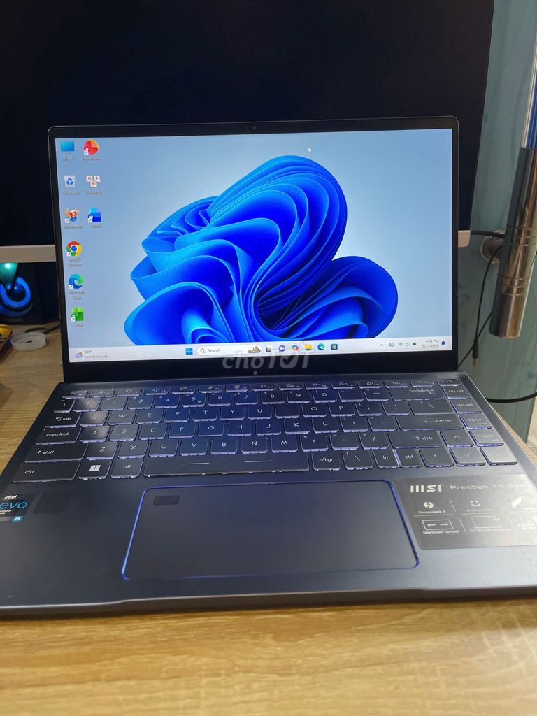 Laptop MSI Prestige i5-11th 8GB/512GB 14inch FHD. Mua bán Laptop tại Quận Gò Vấp Tp Hồ Chí Minh được đăng bởi KD Computer Shop hình 1