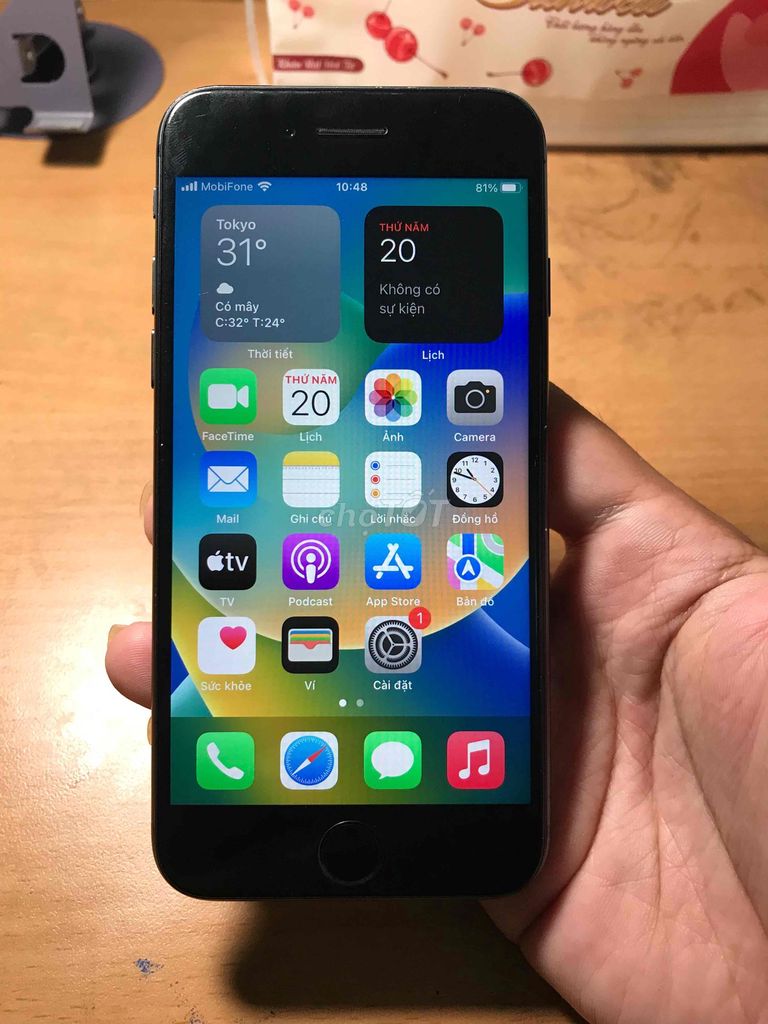 Apple iPhone 8 64GB Đen full cn. Mua bán Điện thoại tại Quận Thanh Xuân Hà Nội được đăng bởi HĐN hình 1