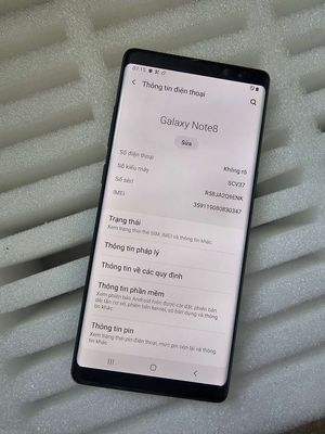 Samsung Note 8 Đen 64GB (Đã qua sửa chữa). Mua bán Điện thoại tại Huyện Nhà Bè Tp Hồ Chí Minh được đăng bởi Đại dương Smartphones