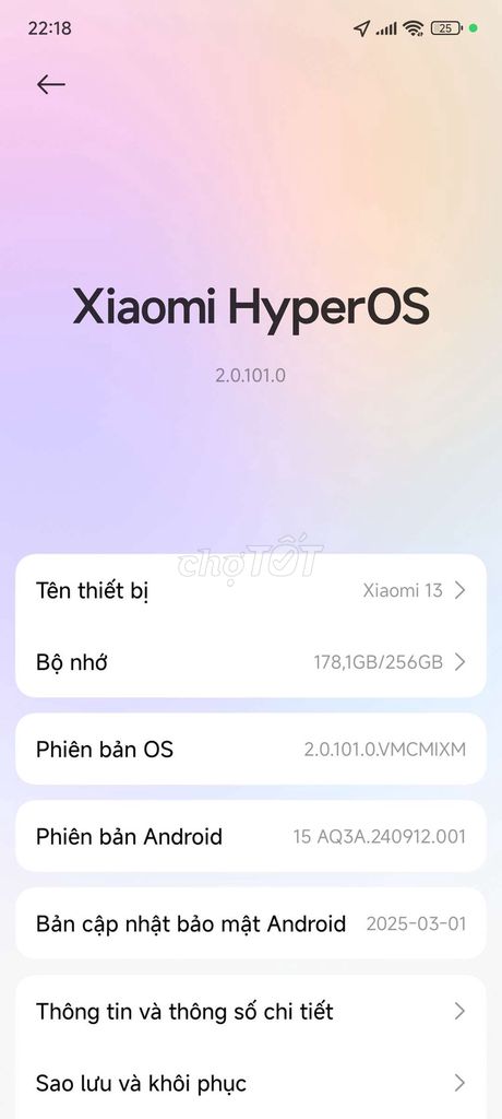 Xiaomi 13 256GB Xám xi măng. Mua bán Điện thoại tại Huyện Châu Thành Tiền Giang được đăng bởi xZeroTwo hình 1
