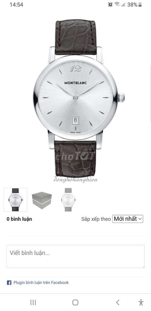 Đồng hồ Montblanc 108770
