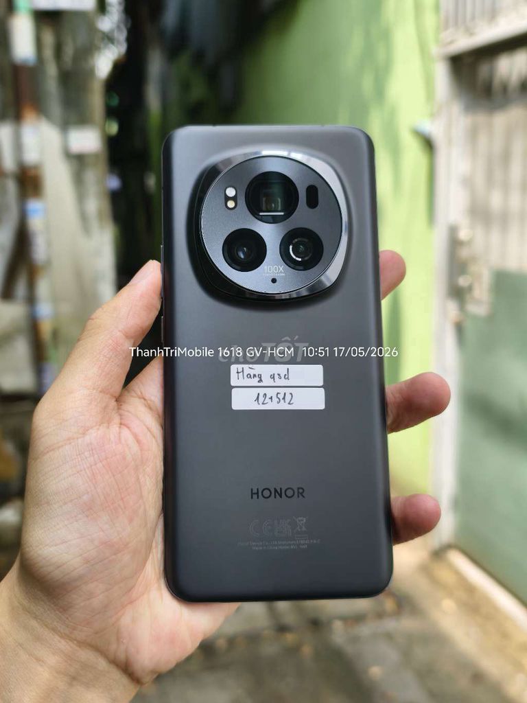 Honor Magic 6 Pro Đen 12/512 QT HK kèm sạc zin. Mua bán Điện thoại tại Quận Gò Vấp Tp Hồ Chí Minh được đăng bởi Thanh Tri hình 1