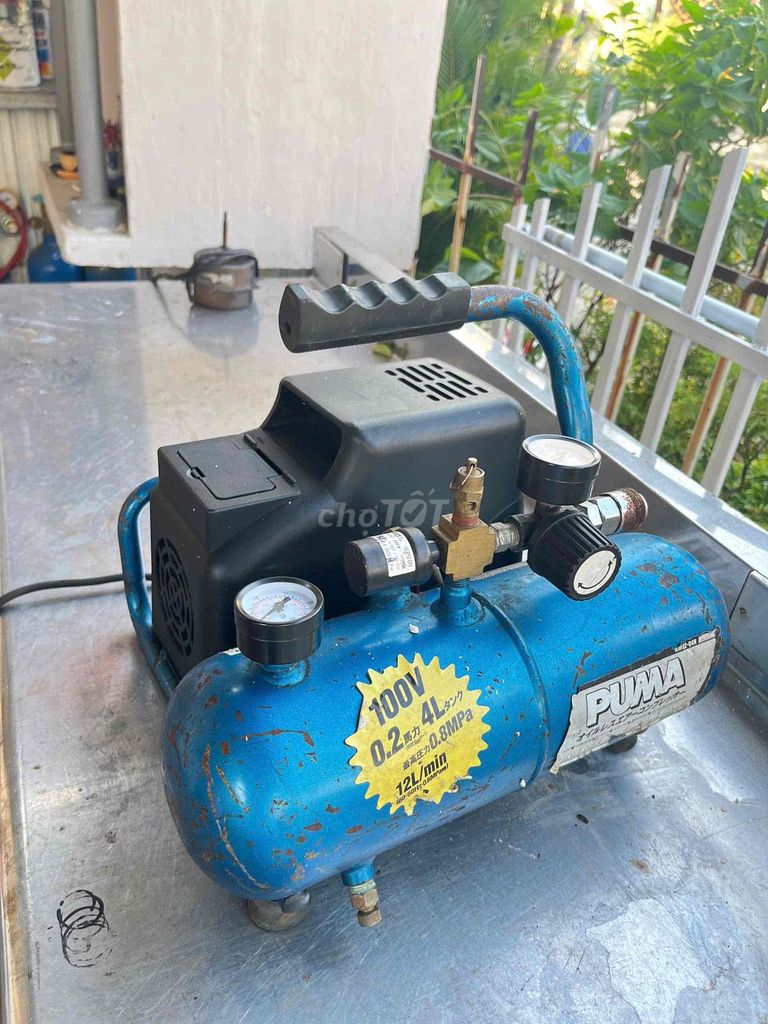 Máy nén khí Xanh dương 4L. Mua bán Đồ chuyên dụng, Giống nuôi trồng tại Thành phố Hội An Quảng Nam được đăng bởi Bình Nguyên hình 1