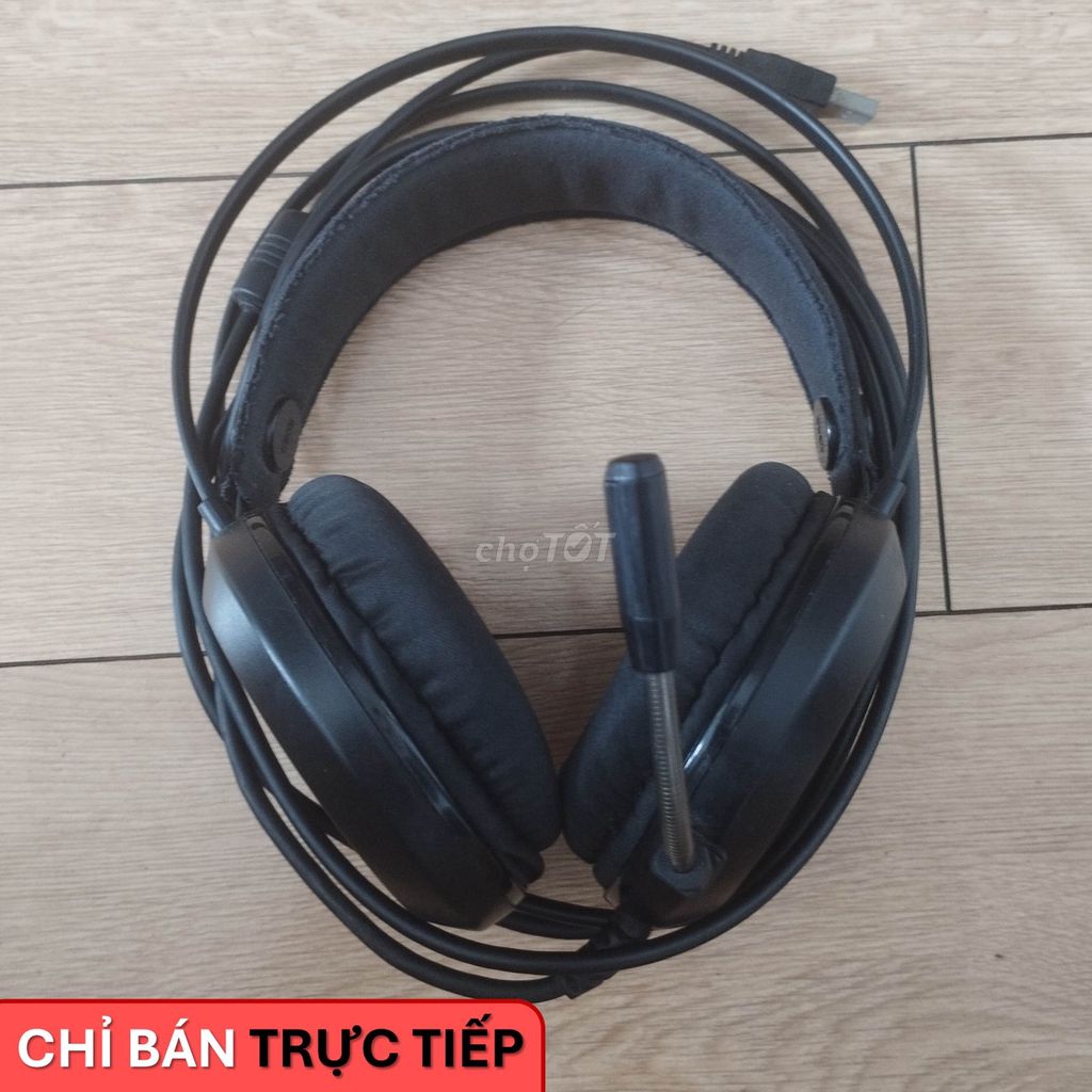 Tai Nghe Gaming Zidli ZH6 7.1 LED RGB USB Cũ Tốt