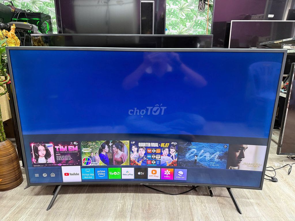 Tivi Samsung 55TU8300 Màn Hình Cong 4K Giọng Nói. Mua bán Tivi, Âm thanh tại Quận Bình Tân Tp Hồ Chí Minh được đăng bởi Điện Tử Kiên Cường hình 1