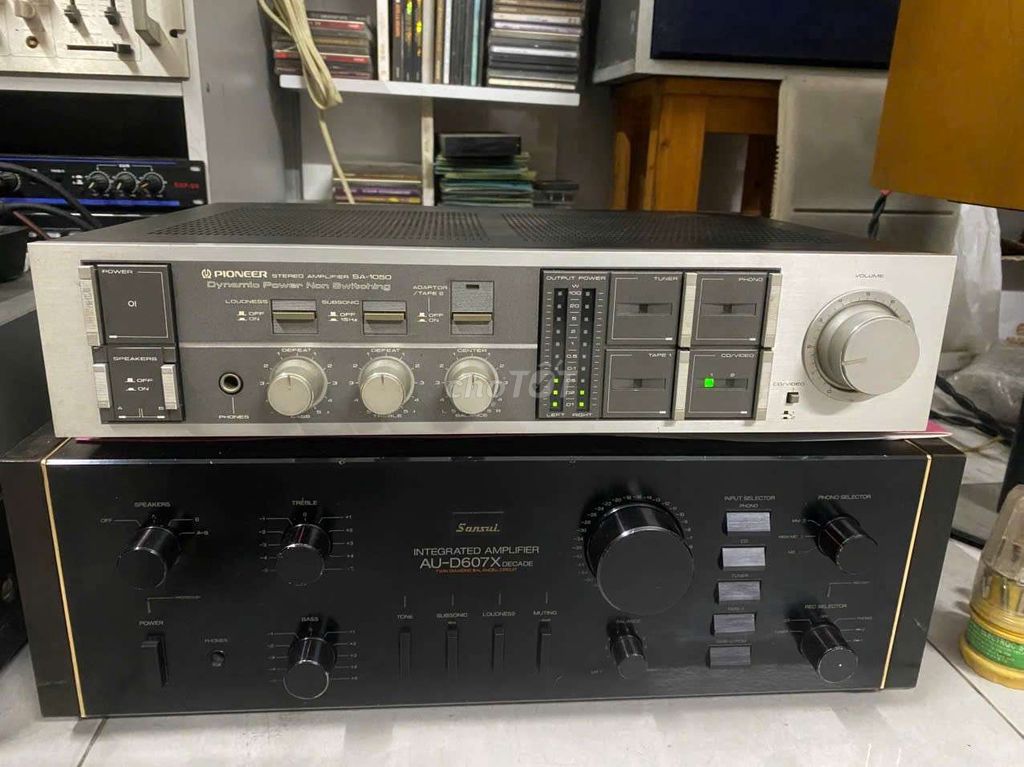 Ampli Pioneer SA-1050 Bạc. Mua bán Tivi, Âm thanh tại Huyện Bình Chánh Tp Hồ Chí Minh được đăng bởi mê âm thanh xưa cũ  hình 1