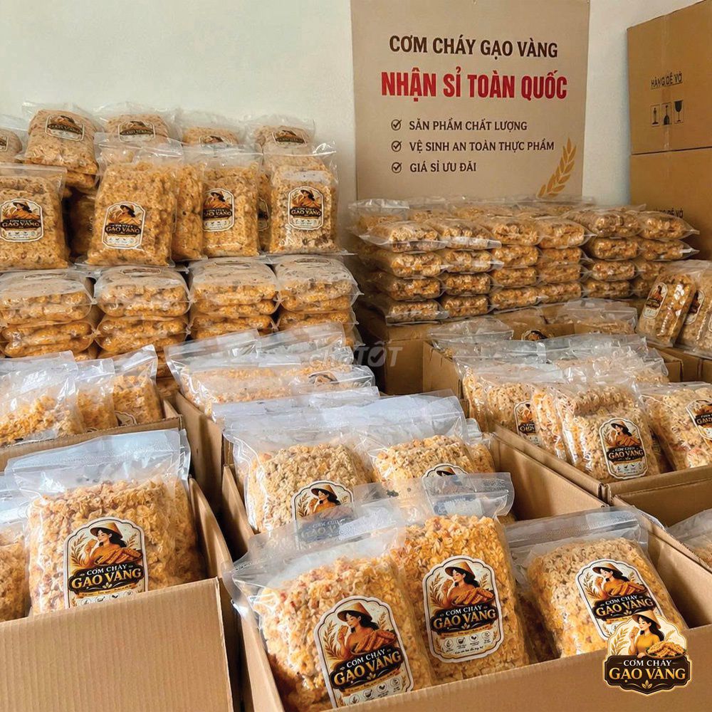 XƯỞNG CƠM CHÁY CHÀ BÔNG MẮM HÀNH NHẬN SỈ TOÀN QUỐC. Mua bán Đồ ăn, thực phẩm và các loại khác tại Huyện Bình Chánh Tp Hồ Chí Minh được đăng bởi XƯỞNG SỈ CƠM CHÁY CHÀ BÔNG GẠO VÀNG  hình 1