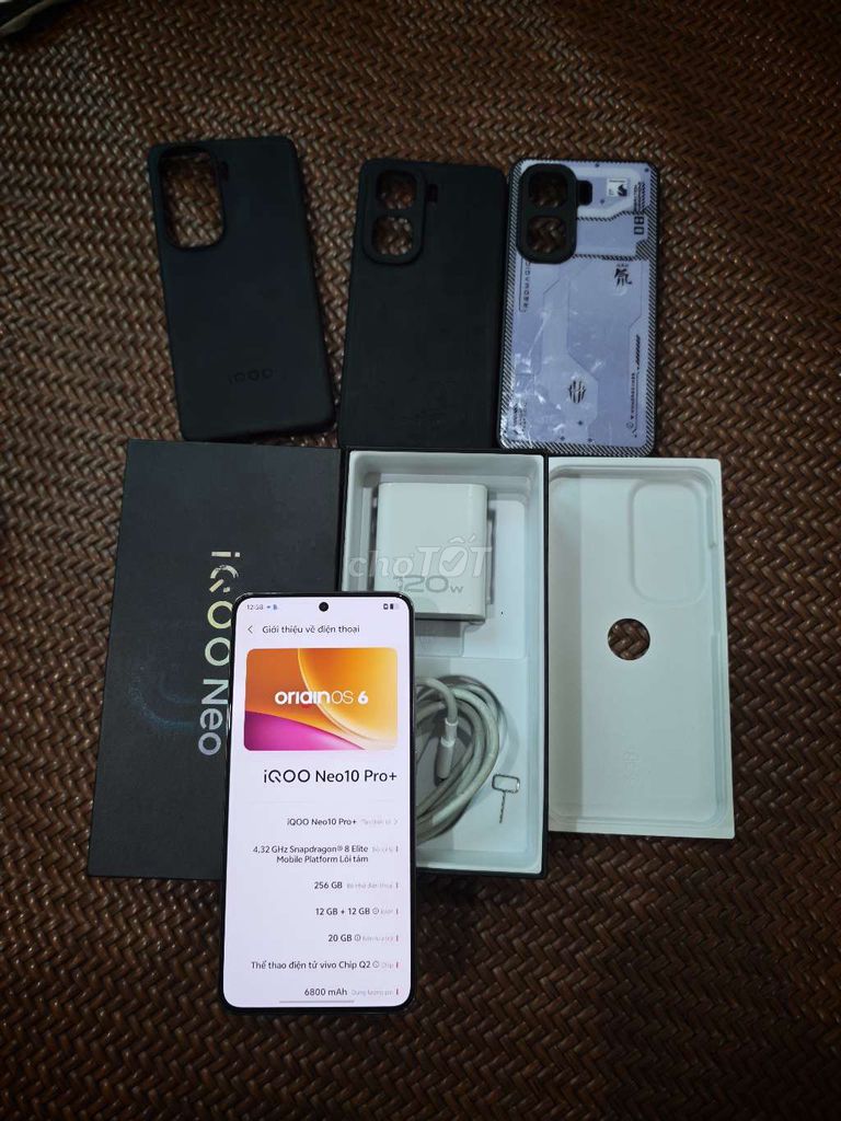 iQOO Neo 10 Pro Plus 256GB Bạc. Mua bán Điện thoại tại Quận Đống Đa Hà Nội được đăng bởi Tên chưa cung cấp hình 1