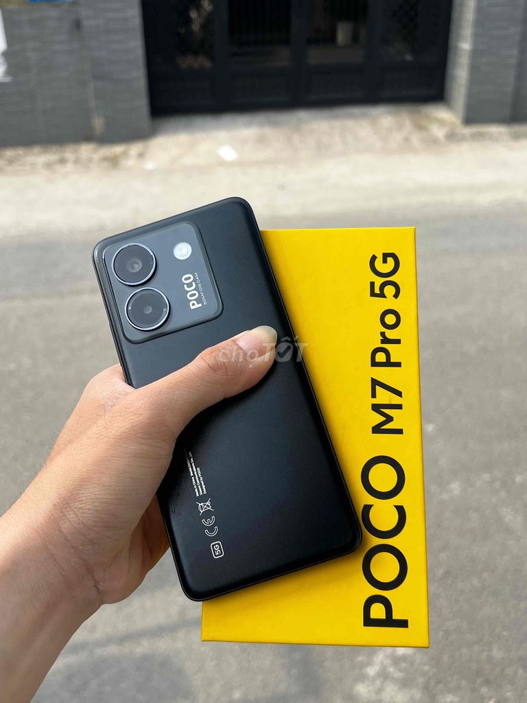Xiaomi Poco M7 Pro 5G 8/256 zin keng còn bảo hành. Mua bán Điện thoại tại Thành phố Biên Hòa Đồng Nai được đăng bởi Fire Shop hình 1