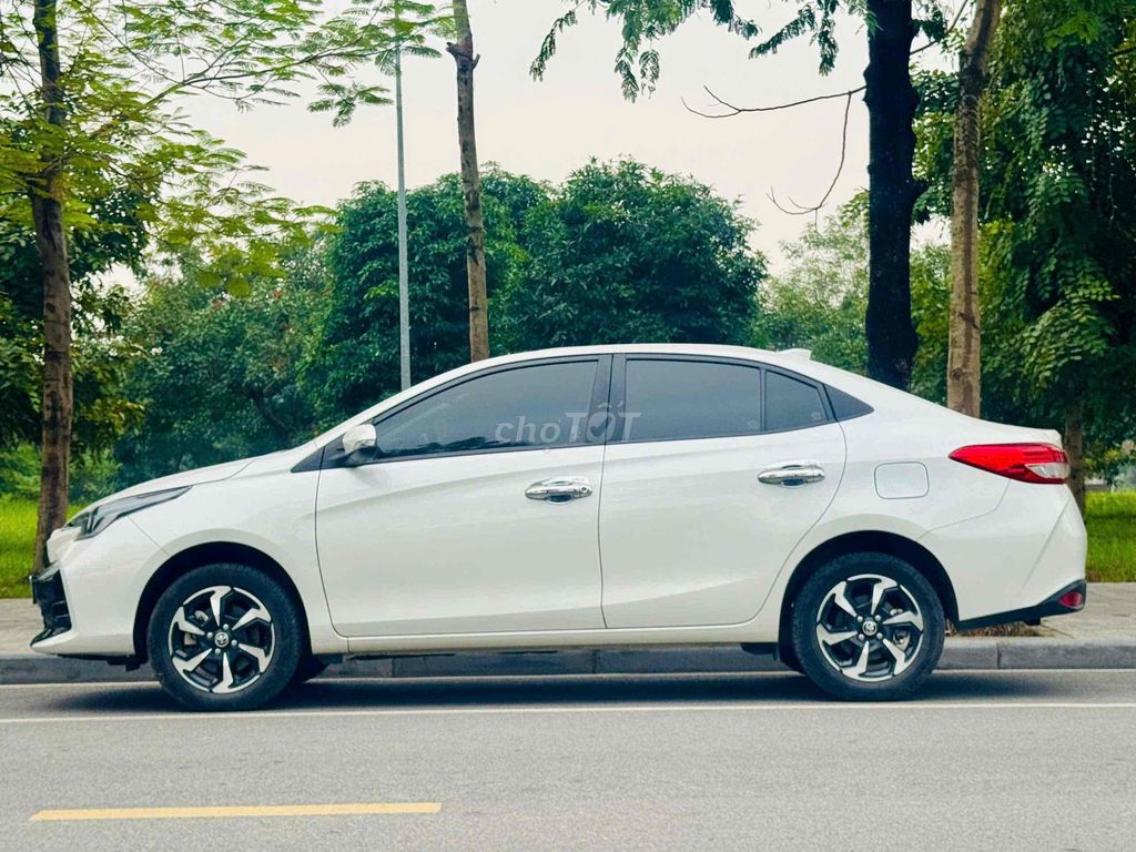 Toyota Vios E CVT 2023 Trắng. Mua bán Ô tô tại Quận Hoàng Mai Hà Nội được đăng bởi Mr Tài hình 3