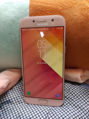 Samsung a5 2017 hồng cháu gái dùng còn cứng rin
