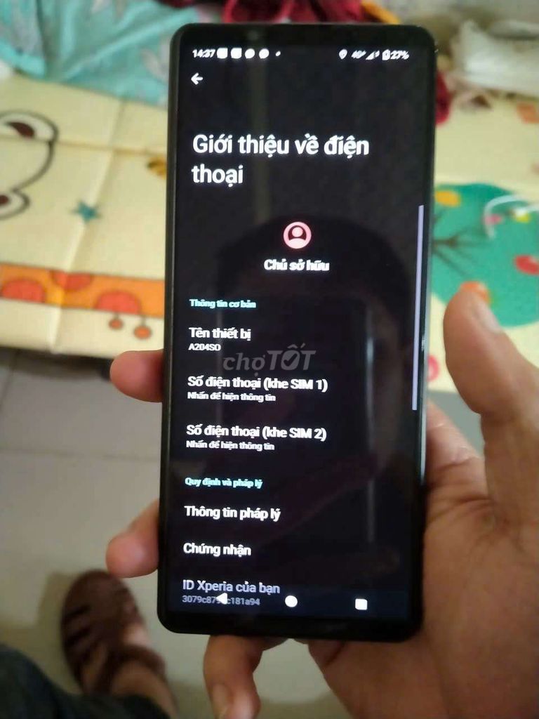 Sony Xperia Đen. Mua bán Điện thoại tại Quận Thanh Khê Đà Nẵng được đăng bởi Hoàng Nhân hình 1