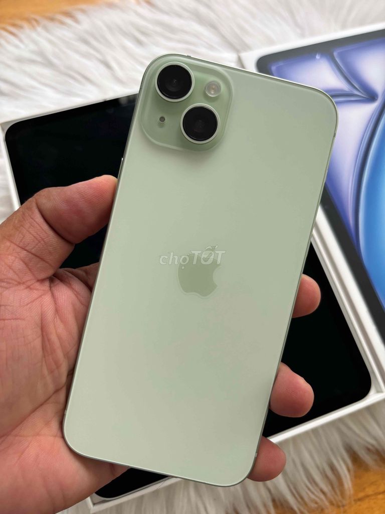 Apple iPhone 15 Plus 128GB Xanh. Mua bán Điện thoại tại Quận Tân Phú Tp Hồ Chí Minh được đăng bởi Phan Tien Sỹ hình 1