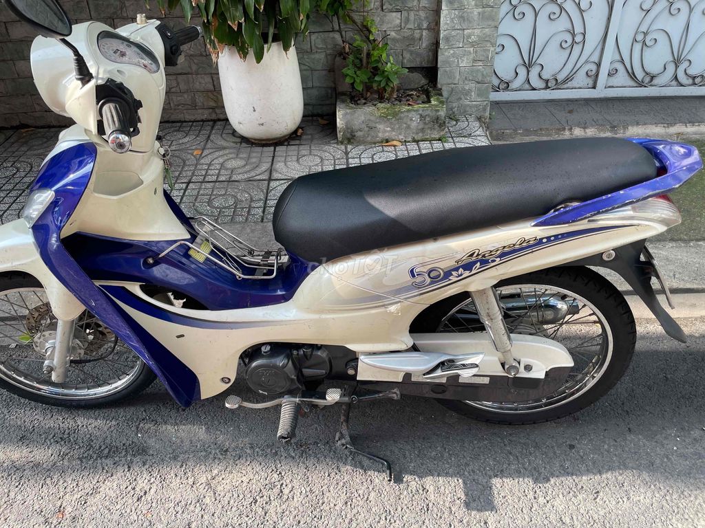Чашка SYM 50 куб. см, белая, синяя, 50 см3