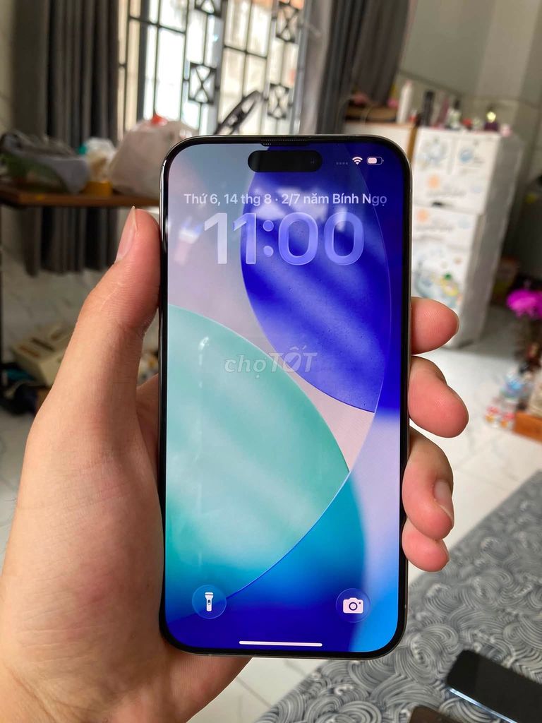 Apple iPhone 15 Pro 256GB Xám Titan 83%. Mua bán Điện thoại tại Quận Tân Phú Tp Hồ Chí Minh được đăng bởi Hội Đồ Điện Tử hình 1