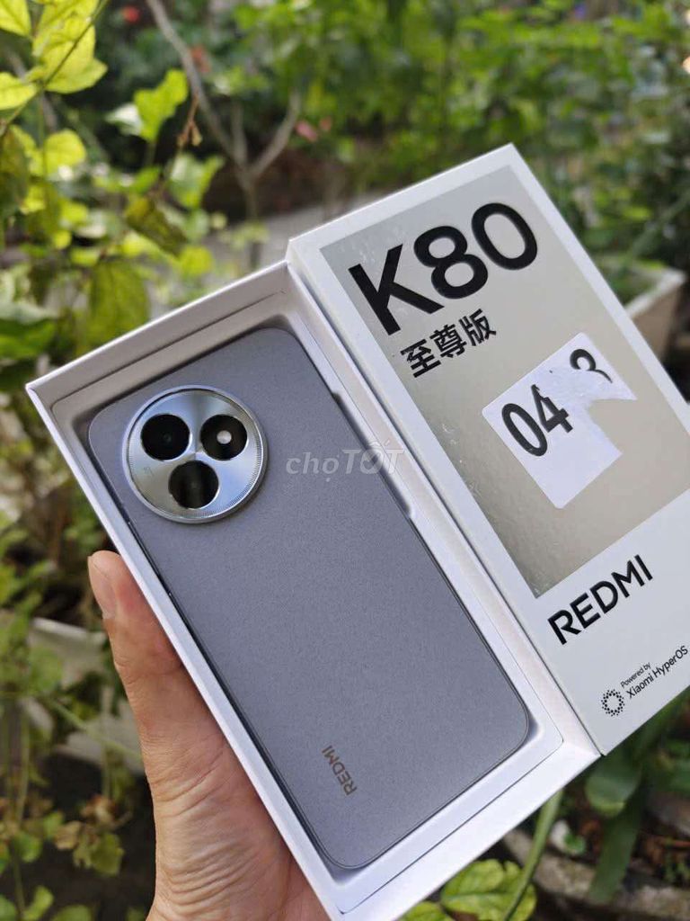 Xiaomi K80 Ultra 256GB Xám 99%. Mua bán Điện thoại tại Quận Bình Tân Tp Hồ Chí Minh được đăng bởi Thái Bình Dương hình 1