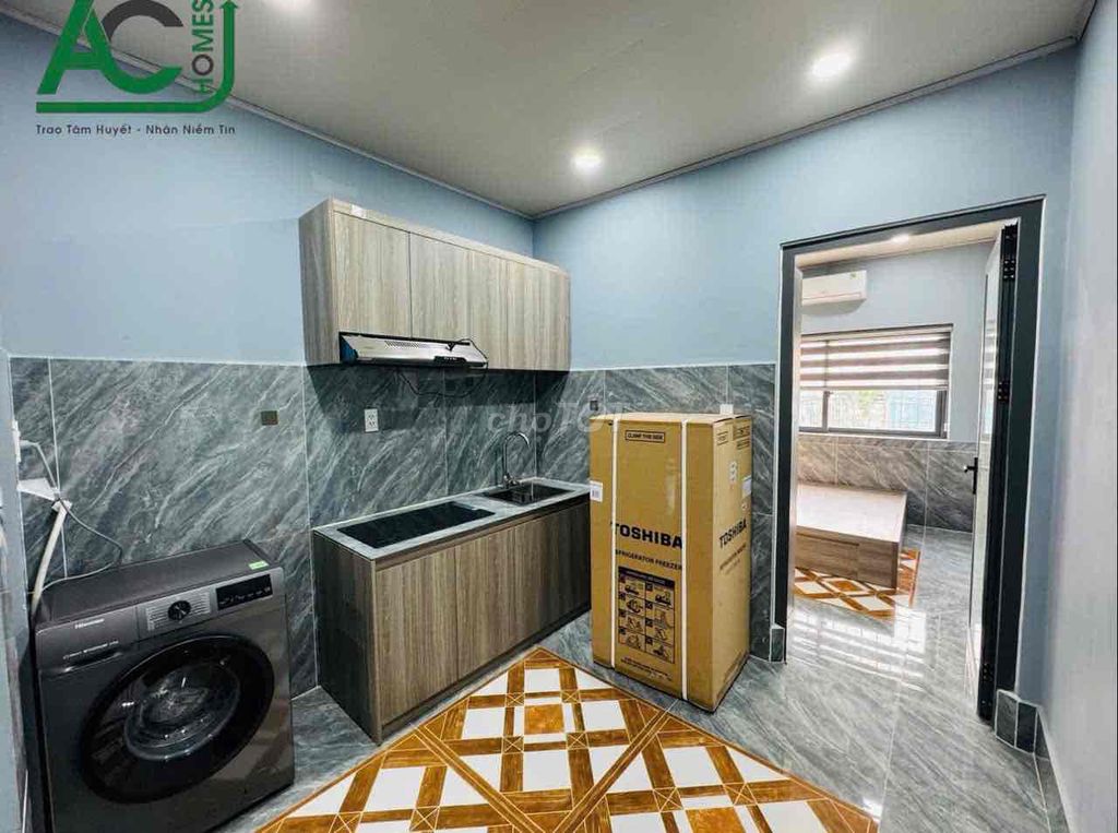 DỰ ÁN MỚI XÂY NGAY TRƯỜNG CHINH | PHÒNG NGỦ TÁCH BẾP