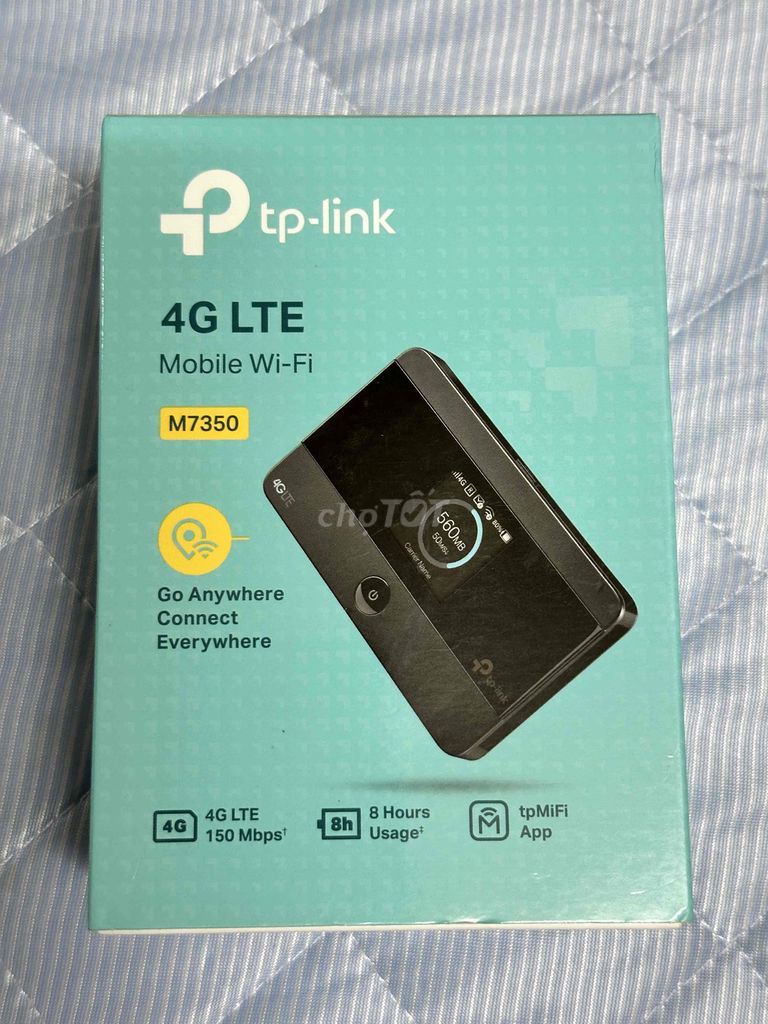 Bộ phát Wifi TP-Link M7350 Đen Đã sử dụng. Mua bán Phụ kiện (Màn hình, Chuột...) tại Quận 1 Tp Hồ Chí Minh được đăng bởi Click Vario hình 1