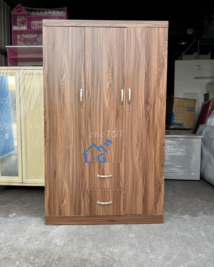TỦ QUẦN ÁO GỖ!!TỦ QUẦN ÁO GỖ MDF^^TỦ QUẦN ÁO GỖ. Mua bán Tủ, kệ gia đình tại Thành phố Thủ Dầu Một Bình Dương được đăng bởi Lâm Gia Home hình 1