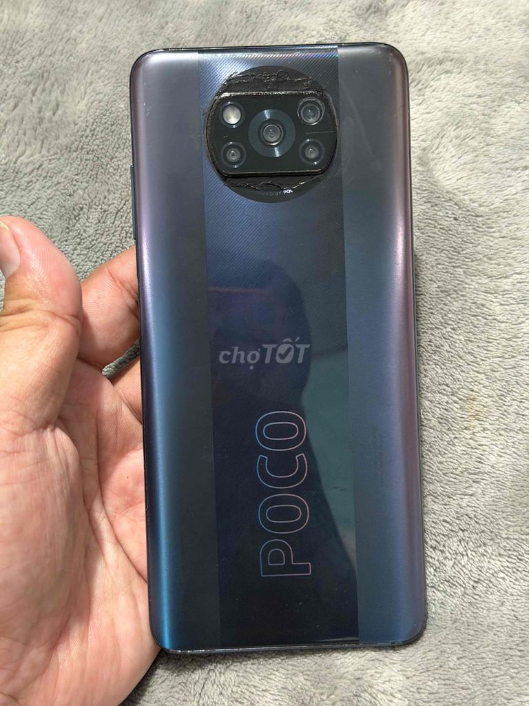 POCO X3 NFC 6/128GB zin Đen chính hãng. Mua bán Điện thoại tại Thành phố Vĩnh Long Vĩnh Long được đăng bởi Duy Kha MOBILE hình 1