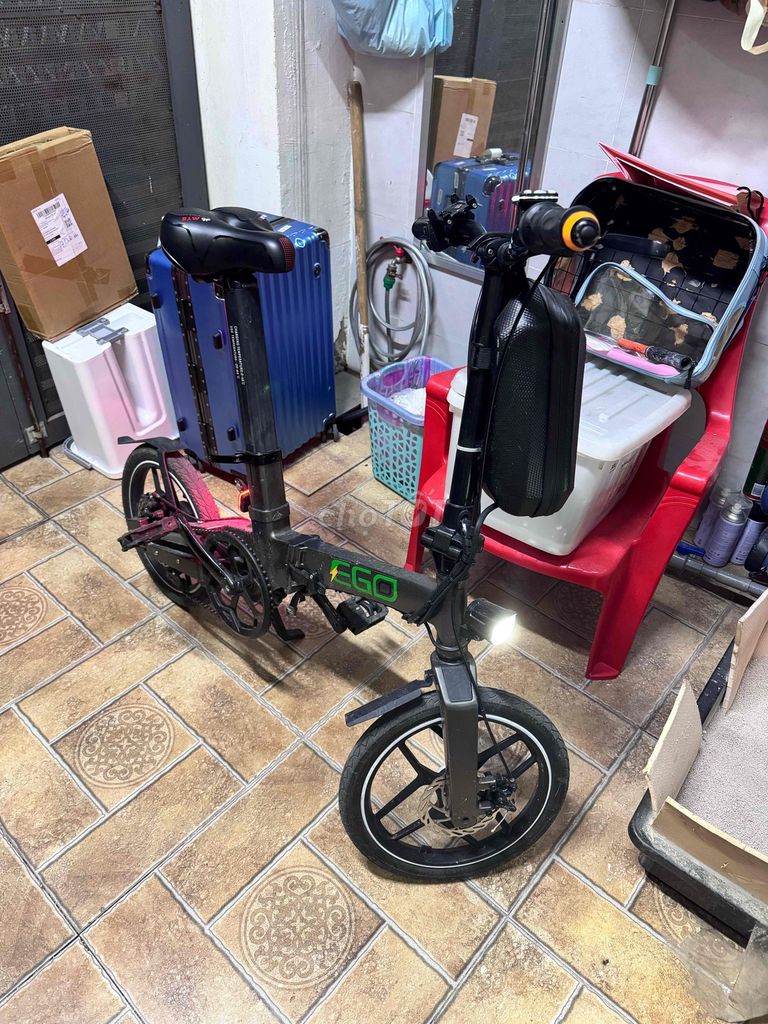 Xe đạp điện Samsung màu Xám. Mua bán Xe điện tại Thành phố Thủ Đức Tp Hồ Chí Minh được đăng bởi Thành  hình 5