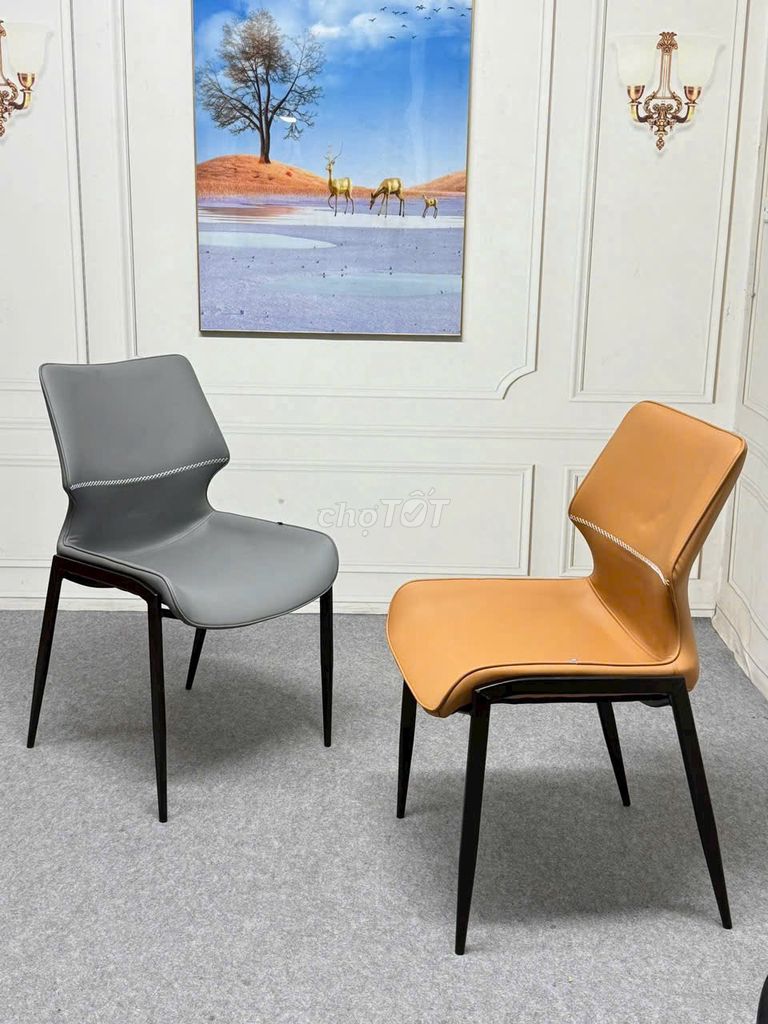 Ghế ăn da Nâu đã sử dụng. Mua bán Bàn ghế tại Quận 10 Tp Hồ Chí Minh được đăng bởi TRÂN NHÀ PHỐ hình 1
