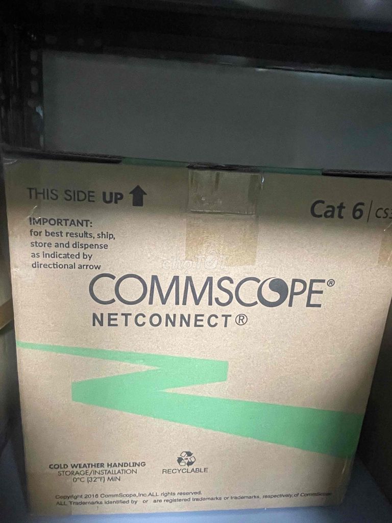 Cáp mạng CommScope Cat 6 305m. Mua bán Phụ kiện (Màn hình, Chuột...) tại Quận Ngũ Hành Sơn Đà Nẵng được đăng bởi Đà Nẵng hình 1