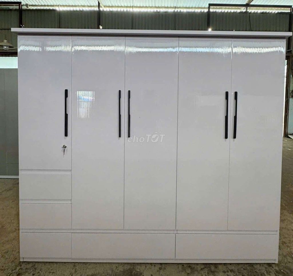 Tủ quần áo Nhựa Đài Loan 5 cánh. Mua bán Tủ, kệ gia đình tại Quận Phú Nhuận Tp Hồ Chí Minh được đăng bởi Phương thủy hình 1