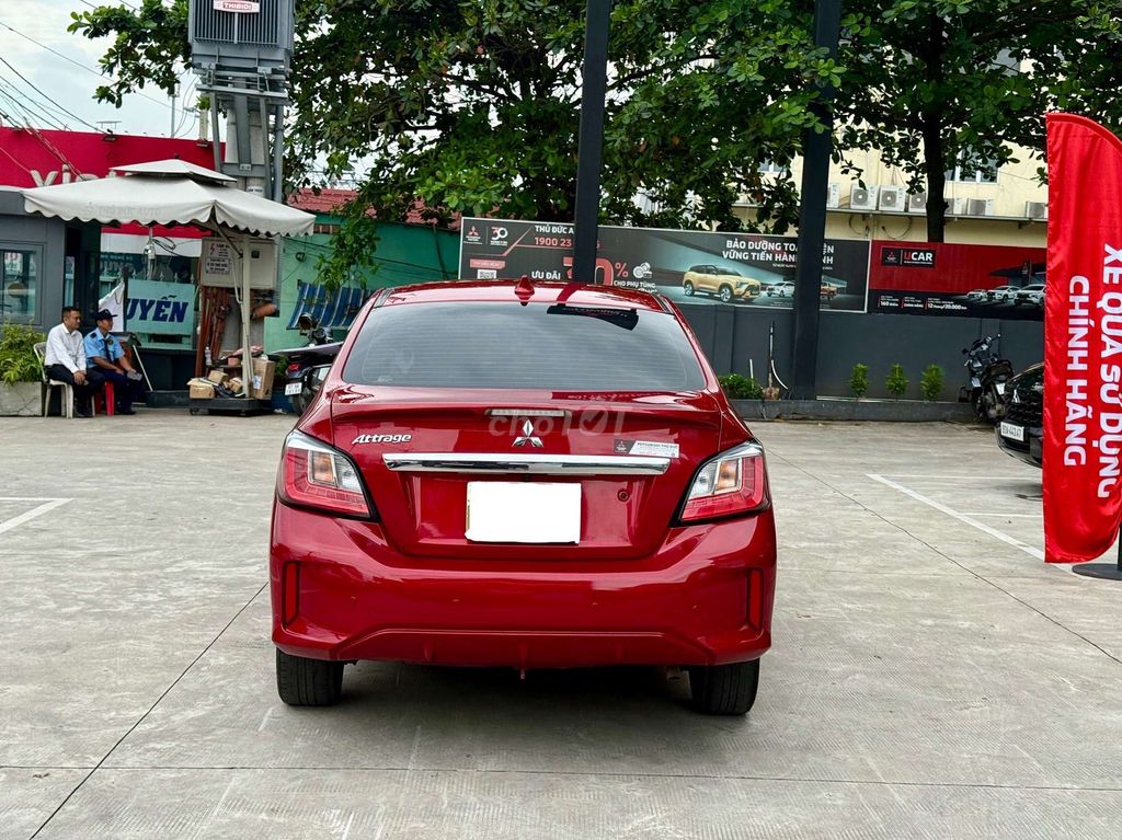 Mitsubishi Attrage CVT 2021 Đỏ - Odo 76.300km. Mua bán Ô tô tại Thành phố Thủ Đức Tp Hồ Chí Minh được đăng bởi Mitsubishi Chính Hãng hình 7