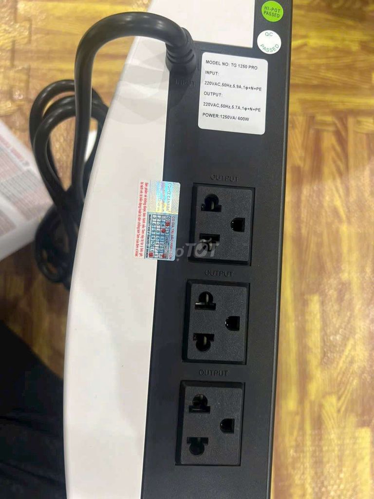 Bộ lưu điện Santak TG 1250 PRO Mới. Mua bán Phụ kiện (Màn hình, Chuột...) tại Huyện An Dương Hải Phòng được đăng bởi nguyen thang hình 1