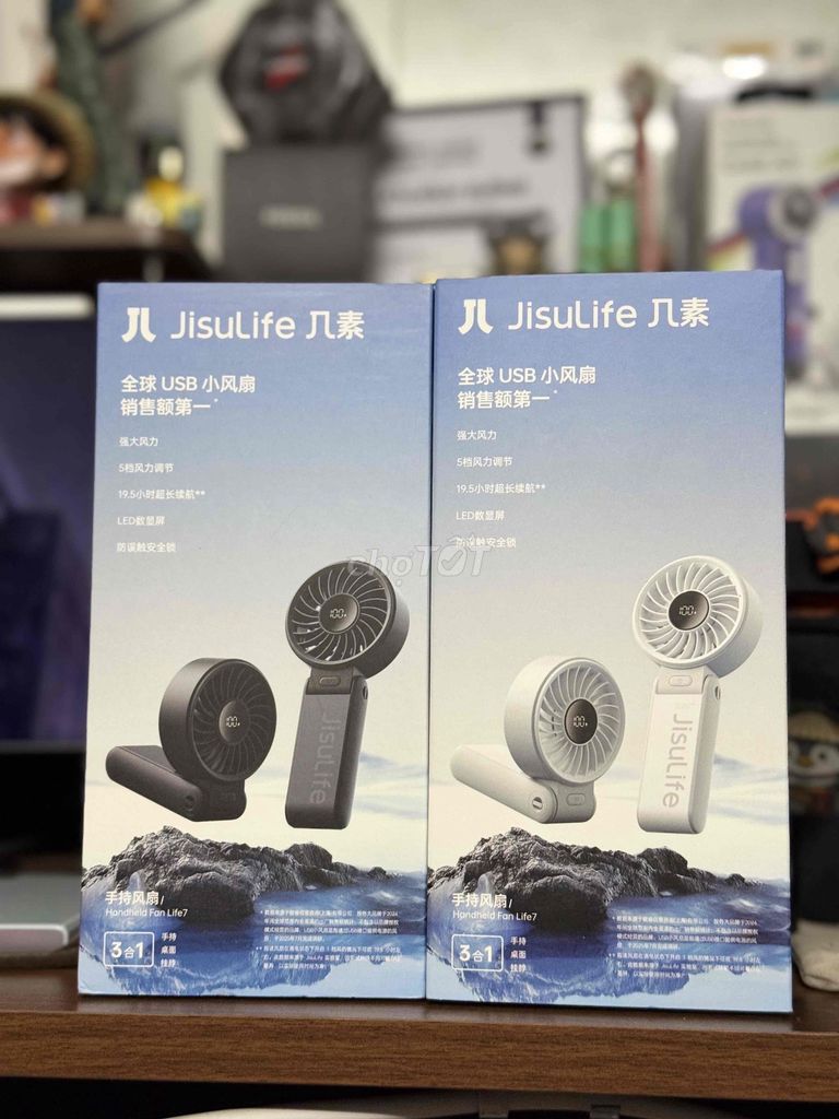 Quạt cầm tay JisuLife Handheld Fan Life7 7000mAh. Mua bán Quạt tại Quận Phú Nhuận Tp Hồ Chí Minh được đăng bởi Khánh Đặng hình 1