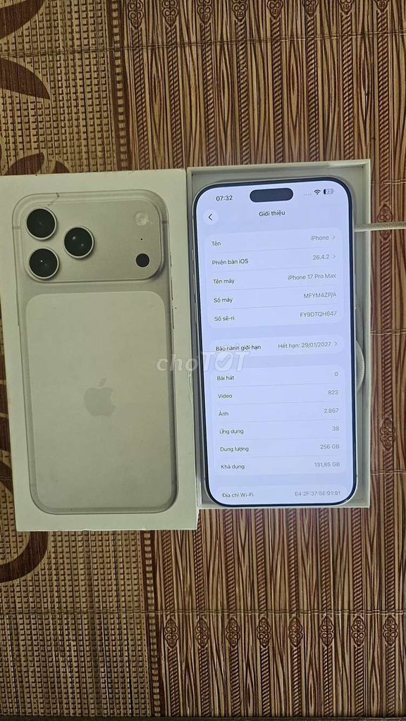 17prm 256gb mua TGdd bán hoặc GL. Mua bán Điện thoại tại Quận Hà Đông Hà Nội được đăng bởi nguyen huogn hình 1