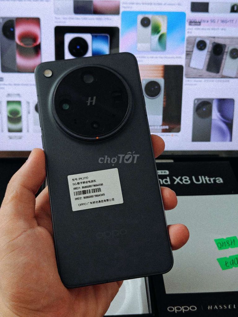 OPPO Find X8 Ultra 16GB/512GB Đen. Mua bán Điện thoại tại Quận Hà Đông Hà Nội được đăng bởi Tài hình 1