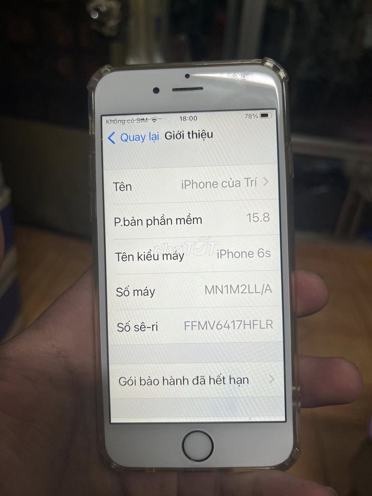 Apple iPhone 6s Vàng 94%. Mua bán Điện thoại tại Quận 1 Tp Hồ Chí Minh được đăng bởi Hội Đồ Điện Tử hình 1