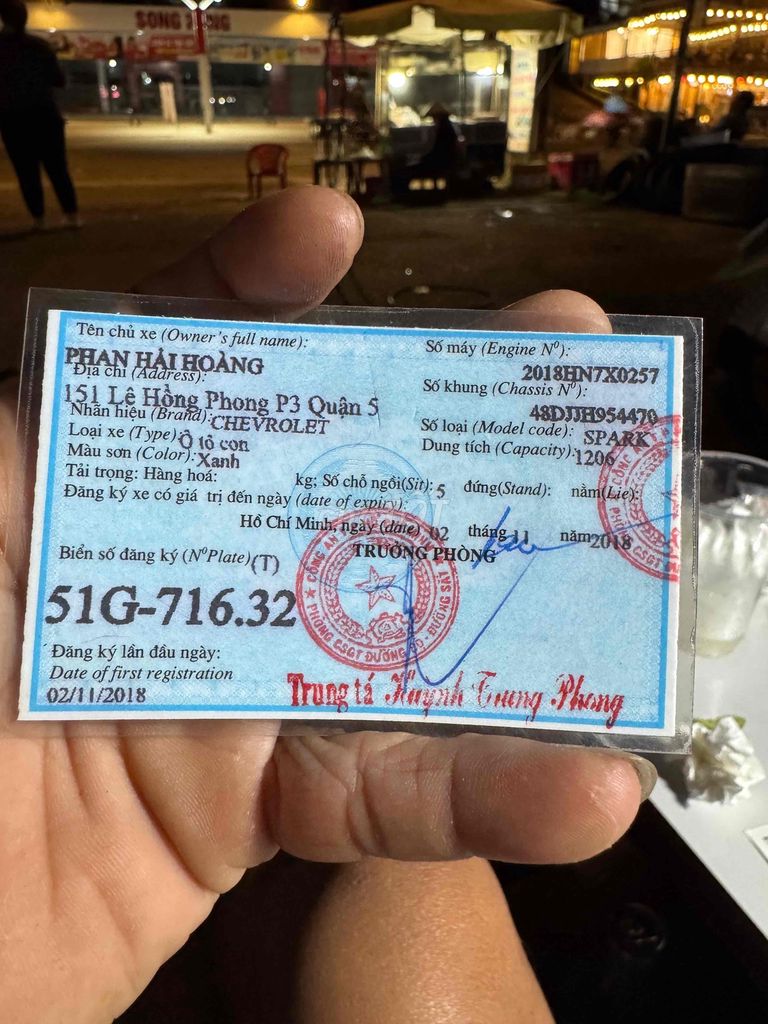 Chevrolet Spark 2018 Duo 1.2 MT - 8000 km. Mua bán Ô tô tại Huyện Bù Đăng Bình Phước được đăng bởi trung phạm hình 7