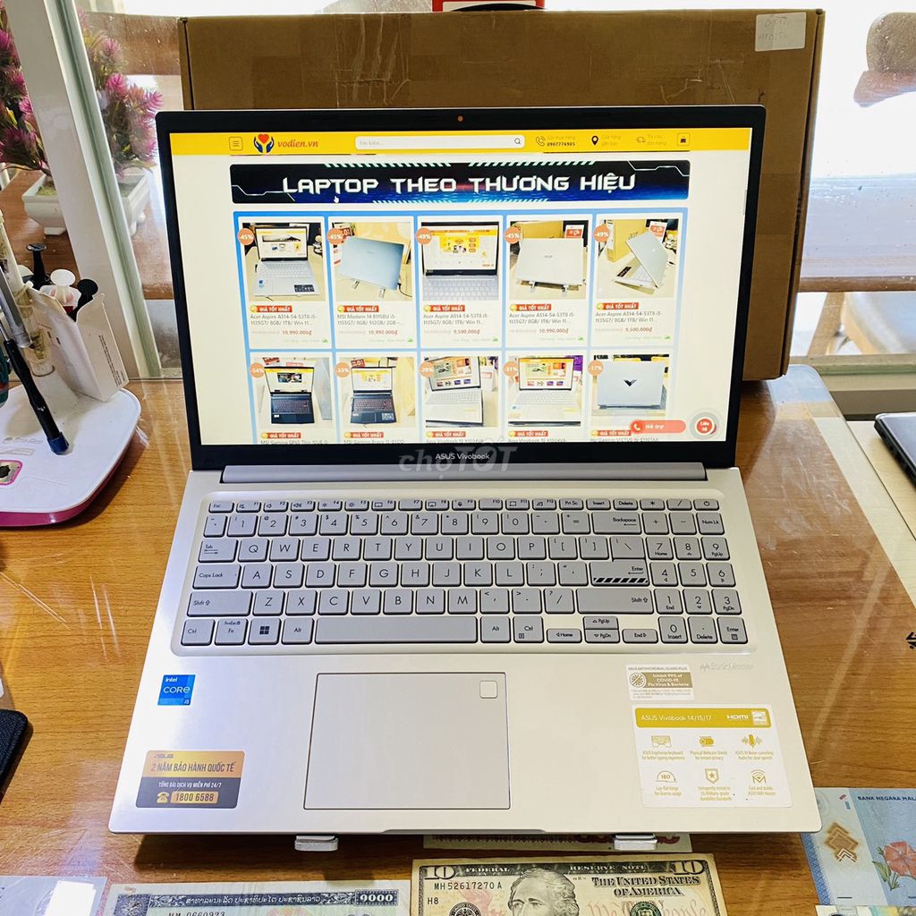 Asus Vivobook 15 X1504VA(i5-1335U-8G-512G) FullBox. Mua bán Laptop tại Quận Ninh Kiều Cần Thơ được đăng bởi Võ Diện hình 2