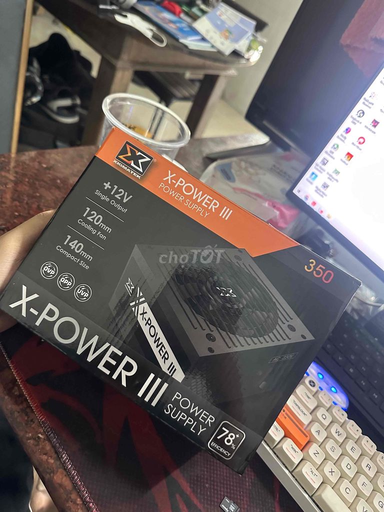 Nguồn máy tính X-POWER III 350 zin likenew. Mua bán Linh kiện (RAM, Card...) tại Quận Thốt Nốt Cần Thơ được đăng bởi Minh hình 1