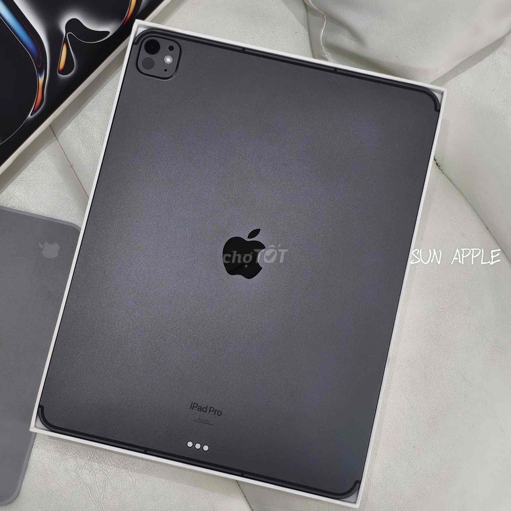 iPad Pro M4 13 inch 16GB/1TB/5G Xám 99%. Mua bán Máy tính bảng tại Quận Ninh Kiều Cần Thơ được đăng bởi SUN APPLE STORE hình 1