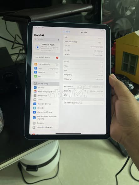 Apple iPad Air 5 M1 64GB Xanh Viền xấu. Mua bán Máy tính bảng tại Quận 12 Tp Hồ Chí Minh được đăng bởi Hội Đồ Điện Tử hình 1